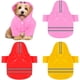 thumbnail image 1 of 3 impermeables para perros, ropa de lluvia con capucha para perros, ponchos de lluvia, chaquetas de lluvia para mascotas con tira reflectante (amarillo, rojo, rosa, talla S), 1 of 5