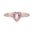 thumbnail image 2 of Anillo Pandora Con Un Recubrimiento En Oro Rosa De Elevado 188421C04 | Talle 48 | Baño De Oro Rosa 14K | Joyería De Lujo Para Mujer | Ideal Para Regalo Elegante | Compatible Con Charms Pandora, 2 of 5