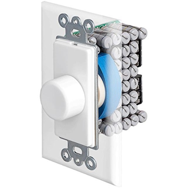 VKR120 Resistor Based 150W InWall Rotary Knob Home Theater Speaker