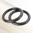 thumbnail image 2 of CIMAXIC 1 Pair ABS Fitness Gym Rings Gymnastic Rings Pull-up Rings for Body Strength Power Chin Up Training Workout (Black),9.06"X9.06"X1.1", 2 of 5