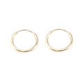 thumbnail image 3 of Hinged Hoop Earring Vintage Look Gold Plated 22G Perfect for Nose, Cartilage, 3 of 6