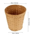 Western Style Decor Modern Decor Paper Vine Bucket Garbage Basket Storage Bucket Change Of