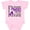 AD-Pink, variant on Inktastic Pancreatic Cancer Bravest Hero I Ever Knew 1 Boys or Girls Baby Bodysuit