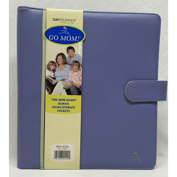 Go Mom Day Planner School Teacher Organizer, Purple