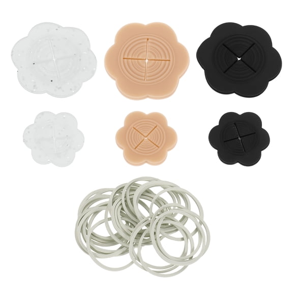 6 Pack Women's Dress Cinch Clips, Concealed Waist Cinch Clip, Clothing Slimming Accessories for Dresses, Shirts, Blouses, Scarves, White, Black, Beige