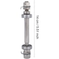 thumbnail image 3 of HELIAHOO V GEBY Wheel Hub Axle Wheel Hub Axle Front Rear Solid Shaft Lever Bike Repair Tool Accessories UA2457-3454, 3 of 7