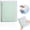 Green, variant on Hgtduk B5 Loose Notebook with Lay Flat, Colors Pages Lined Sheets Detachable, Loose Leaf Notebook, Green