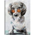 thumbnail image 1 of Cuadro Decorativo - Cachorros sombríos II Jr  Impresión en canvas, estrechado, 1 of 1