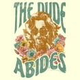 thumbnail image 2 of Men's The Big Lebowski Floral The Dude Abides Graphic T-Shirt, 2 of 4