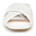 thumbnail image 5 of Journee Womens Carlotta Slide Flat Sandals, 5 of 10