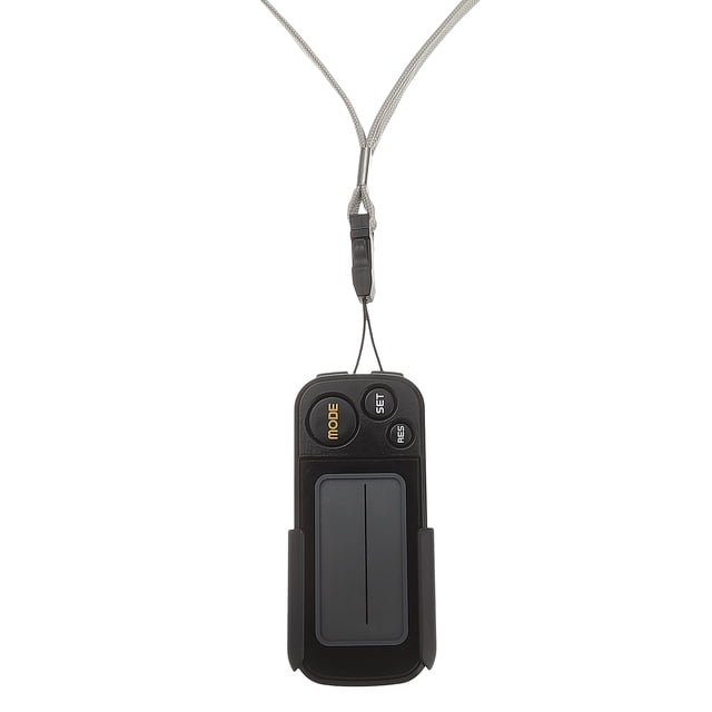 Miangastore Podomètre Portable à Clipser pour Usage Extérieur avec Grand Écran LCD Matériau ABS Couleur Argent