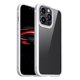 thumbnail image 1 of Funda protectora de TPU de fibra de carbono + PC transparente con cuatro esquinas y airbag a prueba de golpes para iPhone 13 serie MG, 1 of 5