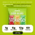 thumbnail image 2 of Kiss My Keto Gummies YPF5&nbsp;Candy - Low Carb Candy Sour Bears, Keto Snack Pack - Healthy Candy Gummys - Vegan Candy, Keto Gummy Candy - Keto Candy Gummies (8-pack), 2 of 3