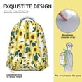 thumbnail image 5 of "Wildflower and Sunflower Design College Backpack - Cute Floral Print School Bag for Women, Durable Bookbag with 15.6 Inch Laptop Pocket", 5 of 6