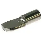 100pc Metal Shelf Pin with Stop Drilling Diameter 3/16 in, Load 170Lb