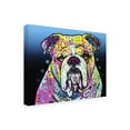 thumbnail image 3 of Trademark Fine Art Dean Russo The Bulldog Canvas Wall Art - 14x19, 3 of 5