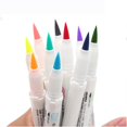 thumbnail image 3 of MildLiner-rotulador de doble cabeza, pincel suave para pintar y dibujar, marcador de Color, suministros escolares de oficina, papelería japonesa, 3 of 4