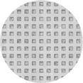 thumbnail image 1 of Ahgly Company Machine Washable Indoor Round Transitional Platinum Gray Area Rugs, 7' Round, 1 of 7