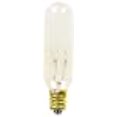 thumbnail image 3 of Bulbrite 707415 15 Watt 145 Volts T6 Candélabres Base Appliance Ampoule - Clair - Pack de 25, 3 of 3