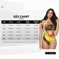 thumbnail image 6 of Lsque Sml Jeffy Women's Crew Neck Short Sleeve Bodysuit Basic T Shirts Tops Onesie Adult Cute Pajama-XX-Large, 6 of 8