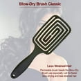 thumbnail image 4 of Multi Functional Hair Dryer Brush Massage Comb  Hollow Comb Anti Static Scalp Massage Comb, 4 of 8