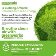 Greenworks 82V 18 (2.7kW Brushless) Prosumer Cordless Chainsaw, 4.0Ah Battery and 8A Dual Port Rapid Charger