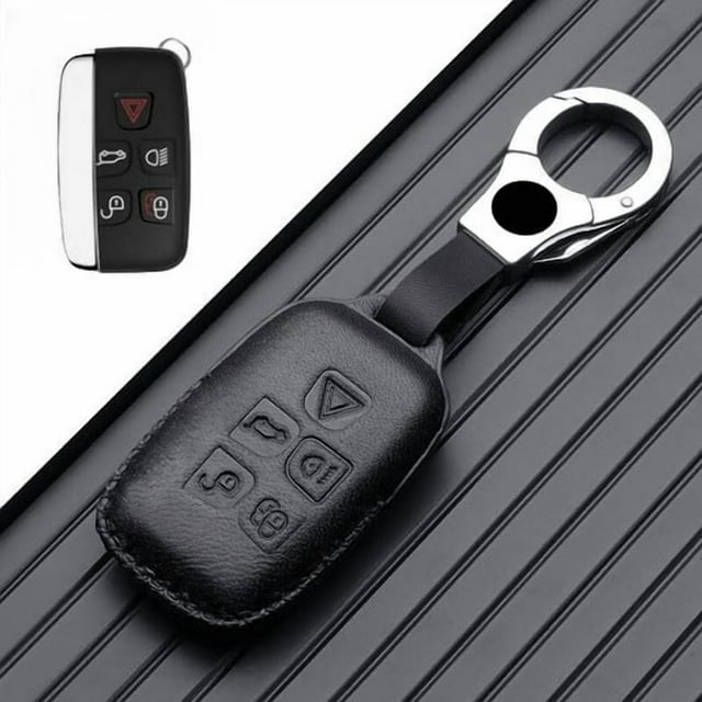 Car Key Fob Cover Case Protector Real Leather Car Key Case Cover For Land Rover Range Rover Discovery For Jaguar