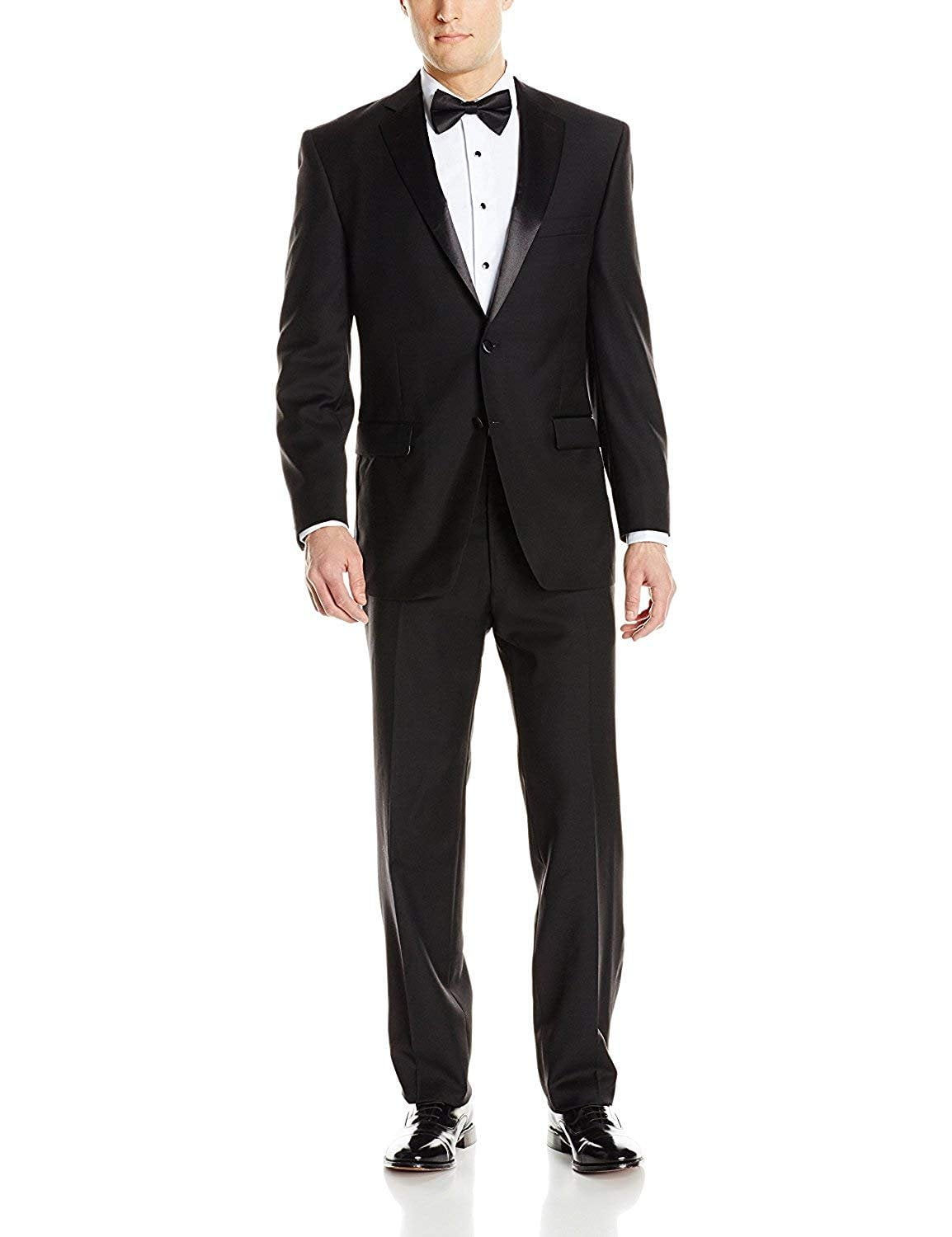 Men's 100% Wool Oxford Grey Stroller Tuxedo Coat Matching Pants 