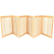 32" Highlander Legacy - 6 Panel Free Standing Wood Outdoor Pet Gate