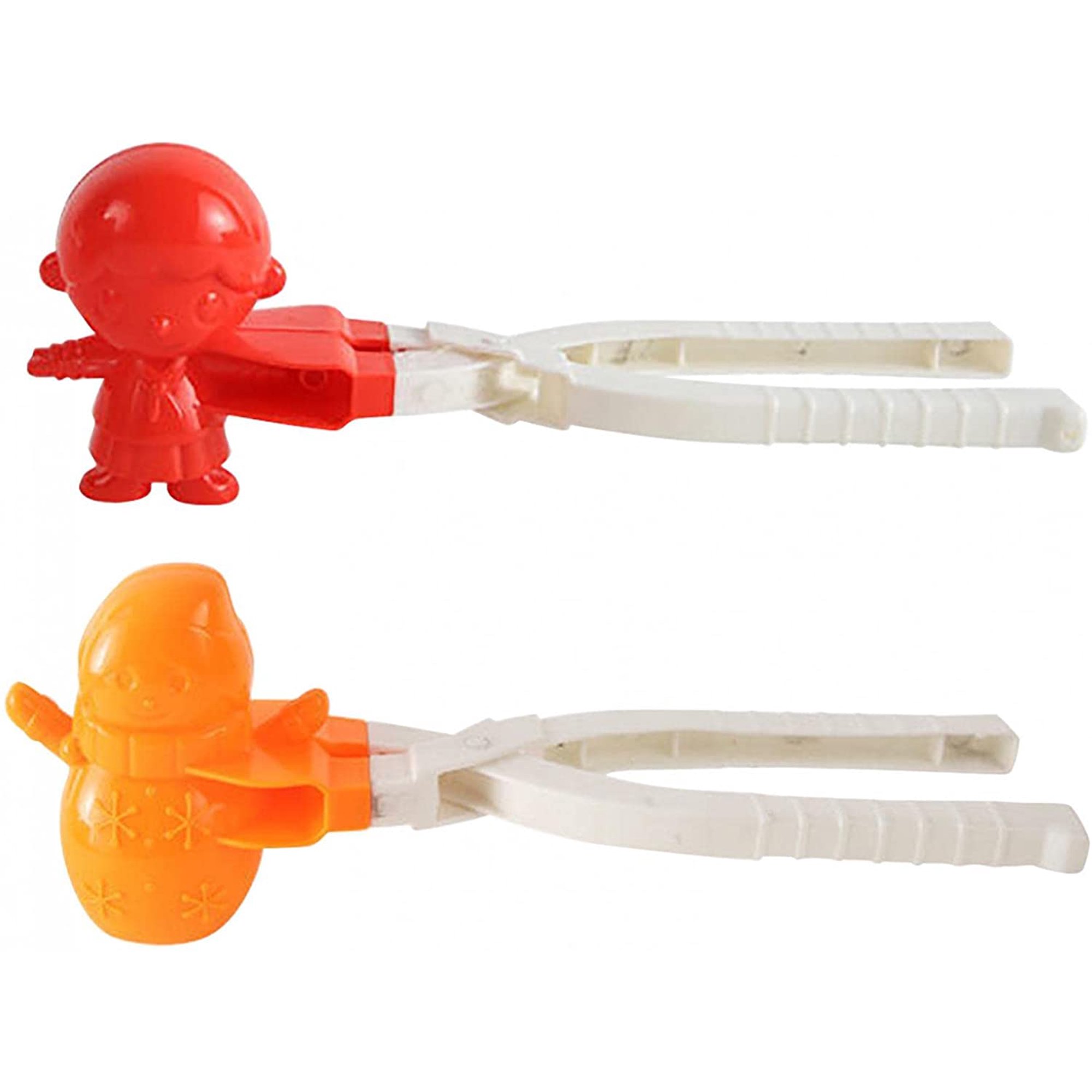 Outil de Façonnage de Boules de Neige - Grandes Pinces à Boules de Neige pour Enfants et Adultes, Poignée Facile à Saisir, Plastique Durable, Jouet d'Hiver Extérieur