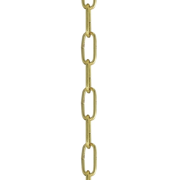 144 Inchextra Heavy Duty Decorative Chain-Polished Brass Finish Bailey Street Home 218-Bel-1261031