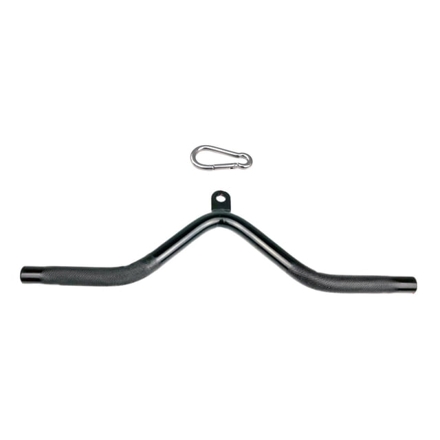 TRICEPS Barra hacia abajo de la barra posterior Mango de entrenamiento Fitness entrenamiento resistente de metal práctico accesorio de máquina de