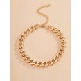 thumbnail image 2 of EOEMY Textured Chain Necklace For Women Jewelry For Women Necklace Accessories Gift-Default, 2 of 5