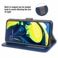thumbnail image 3 of Mobile Phone Cover for Samsung A80-A90, Cover Premium Pu Leather Tpu Flip Cover Magnetic Closure Card Compartment Stand Function Wallet with Lanyard Protective Cover, 3 of 7