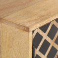 thumbnail image 3 of vidaXL Sideboard 118x35x75 cm Solid Mango Wood, 3 of 4