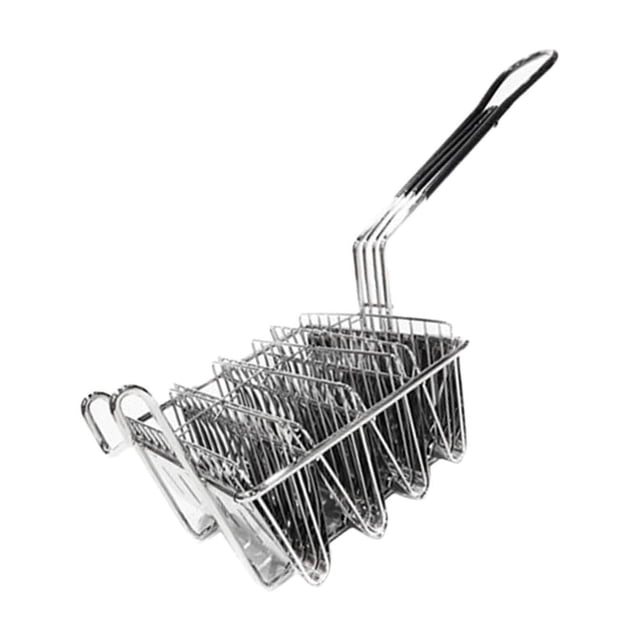 fastboy Taco Deep Shell Fryer Taco Holder Fried Basket Container Stand 4 Shells