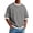 Grey, variant on Men’s Crew Neck Short Sleeve T-Shirt Two Piece Set Stylish Comfortable Summer