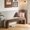 Khaki, variant on Gericco 47" Boucle Upholstered Bench with Ombre Design and No Assembly Required for Entryway Bedroom, Pink