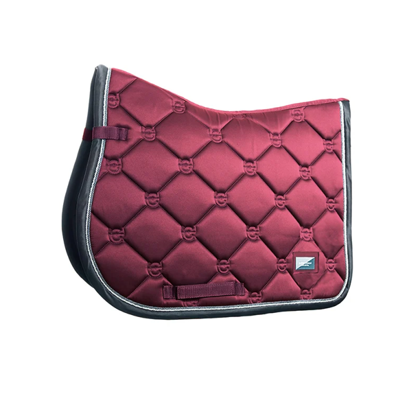 EQUESTRIAN STOCKHOLM JUMP SADDLE PAD WINTER ROSE PONY
