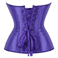 thumbnail image 5 of Multicolor Halloween Corset Tops for Women Polyester,Spandex For Halloween, Ren Faire, Western Concert, Going Out, Overbust Steel Fishbones Support Bodyshaper, Side Zip, Lace Up Back 6XL, 5 of 5