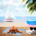 thumbnail image 4 of Manunclaims Pet Cooling Mat, Self Cooling Pad For Dogs And Cats, Keep Cool in Summe, Perfect Indoors, Outdoors or in The Car - Breathable, Non Toxic,Skin-Friendly, 4 of 8