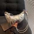 thumbnail image 3 of Women Bag Fashionable Shoulder Bag Stylish Crossbody Bag Simple Dumplings Bag PU Leather Messenger Bag for Daily, 3 of 21