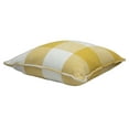 thumbnail image 2 of Mainstays Decorative Throw Pillow, Plaid, Square, Yellow, 18''x18'', 1Pack, 2 of 5