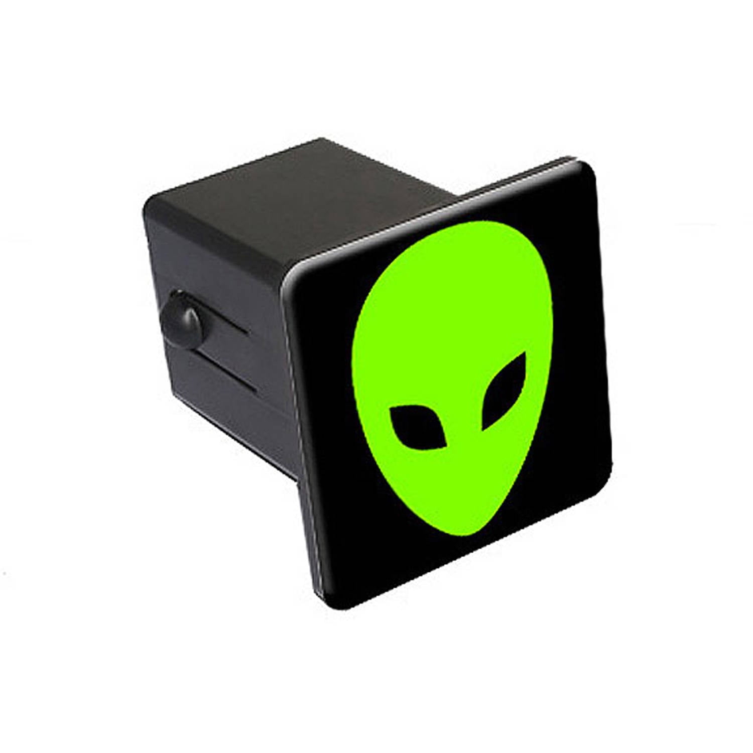 1.25 Graphics and More Alien Head in Space Tow Trailer Hitch Cover Plug Insert 1 1/4 inch 