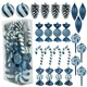 thumbnail image 2 of 25 piezas de 8 cm de adornos de bolas de Navidad con formas especiales para árbol de Navidad, decoración de fiesta, colgante de esferas de Navidad de Año Nuevo 2024, 2 of 5