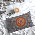 thumbnail image 7 of KLL Mandala Pillow Covers Envelope Closure,Super Soft and Cozy Fuzzy Fleece Pillow Case Cover 14"x20", 7 of 7