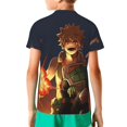 thumbnail image 2 of My Hero Academia Bakugo Katsuki Kids T-Shirt 3d Printed Graphic T-Shirts Boys And Girls Short Sleeve Shirts For Youth Kids X-Small, 2 of 7