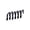 A002- B, variant on Outdoor String Light Hanger, Metal Over Door Hook, Drill Free Hook, Rental Friendly Hook, 6X4.5 Inch Black Over Door Light Clip, No-Drilling Install Over Door Hanger, Fits