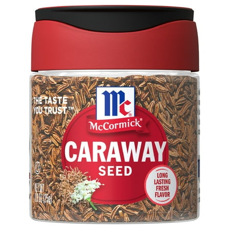 McCormick Kosher Whole Caraway Seed, 0.9 oz Bottle