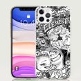 thumbnail image 3 of Disney-funda de silicona transparente para teléfono móvil, carcasa para Apple iPhone 13, 11, 14, 15 Pro Max, 7, 8 Plus, 12 Mini, X, XS, MAX, XR, 3 of 5